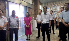 【貴賓來訪，蓬蓽生輝】甘肅臨洮縣領導一行蒞臨匯興智造考察指導